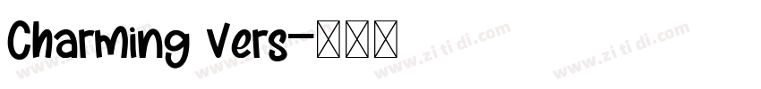 Charming Vers字体转换